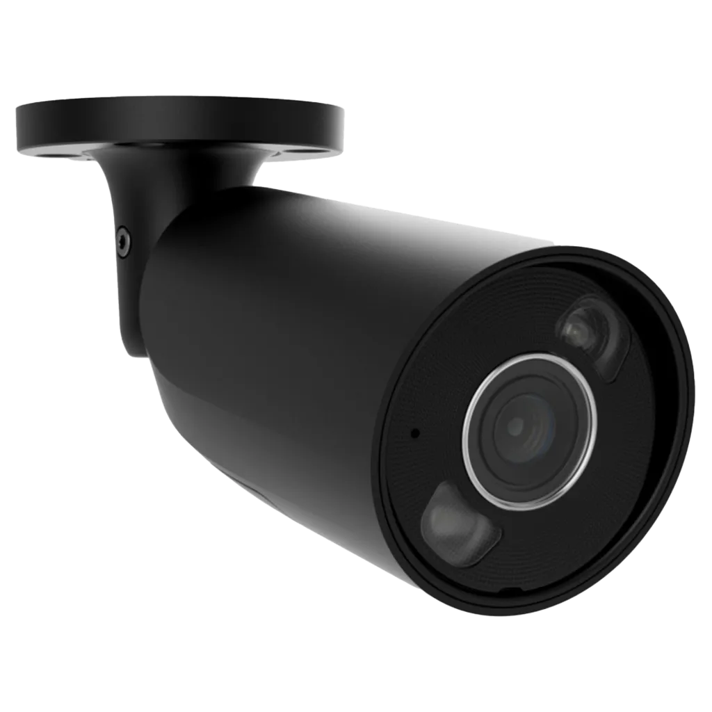 [126254.217.BL1] Ajax Systems Network Bullet Camera - 8 MP - 2.8mm - 3840x2160 100 degree - 110 degree - IP65 - PoE - WDR - AI det