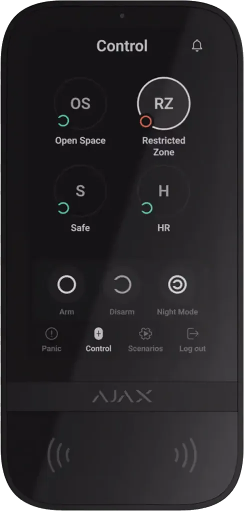 Keypad TouchScreen Jeweller (White)